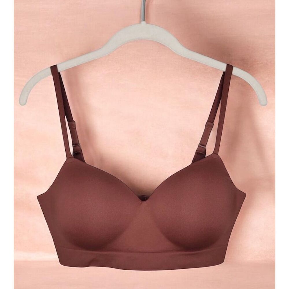 Truekind Shapermint Supportive Comfort Wireless Shaping Bra Size Large New